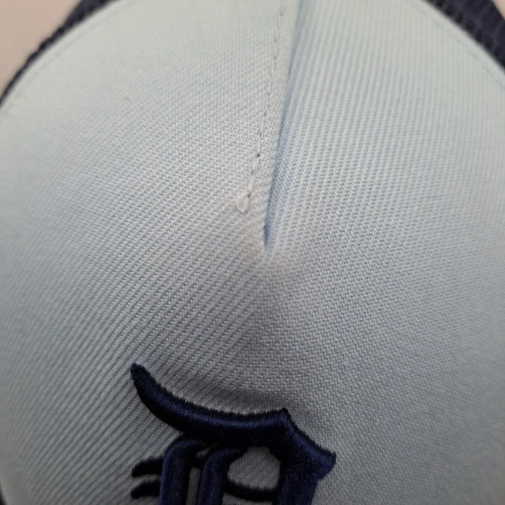 Detroit Tigers Men Snapback New Era 9Forty Cool Micro Blue Hat Cap
